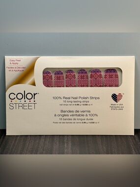 Color Street 100% Nail Polish Strips (Cozy Knits) New/Sealed